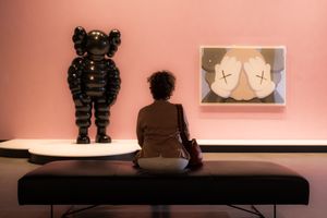 Exhibition view: [KAWS][0], _Pop Masters: Art from the Mugrabi Collection, New York_, HOTA Gallery, Gold Coast (18 February–4 June 2023). Courtesy HOTA Gallery.  


[0]: https://ocula.com/artists/kaws/